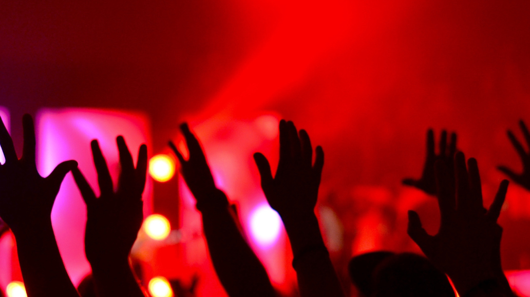 hands in air
